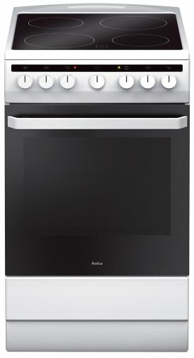 Amica Kuchnia wolnostojąca ceramiczna - 58CE1.30HMsQ(W) Amica Kuchnia wolnostojąca ceramiczna - 58CE1.30HMsQ(W)