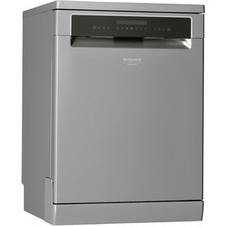 Hotpoint-Ariston Zmywarka Hotpoint: pełnowymiarowa, kolor inox - HFP 4O22 WG X