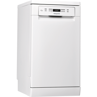 Hotpoint-Ariston Zmywarka Hotpoint: wąska, kolor biały - HSFC 3T127 C