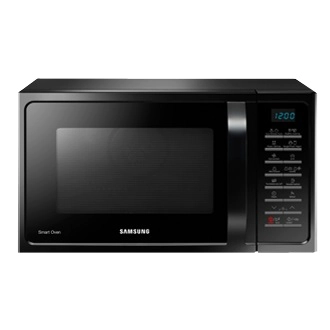 Samsung Kuchenka mikrofalowa z grillem i konwekcją 28 l - MC28H5015AK