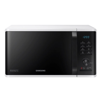 Samsung Kuchenka mikrofalowa z grillem i emalią ceramiczną 23 l - MG23K3515AW