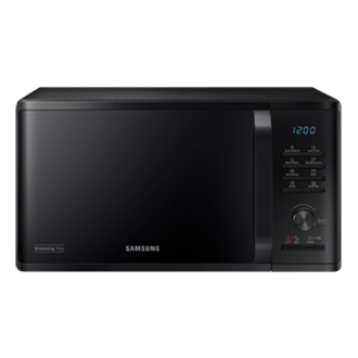 Samsung Kuchenka mikrofalowa z grillem i emalią ceramiczną 23 l - MG23K3515CK