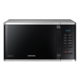 Samsung Kuchenka mikrofalowa z emalią ceramiczną 23 l - MS23K3513AS