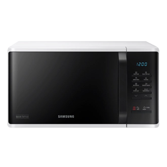 Samsung Kuchenka mikrofalowa z emalią ceramiczną 23 l - MS23K3513AW