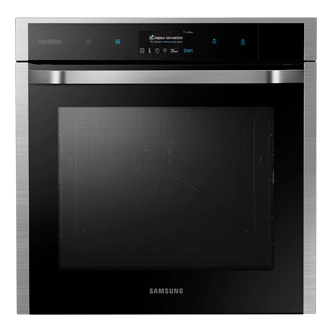 Samsung Piekarnik elektryczny z technologią Gourmet Vapour Cook 73 l - NV73J9770RS/EO