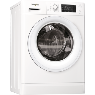 Whirlpool Pralka ładowana od przodu wolnostojąca Whirlpool: 6 kg - FWSD61253W EU