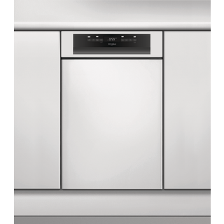 Whirlpool Zmywarka częściowo zintegrowana Whirlpool: kolor inox, wąska - WSBO 3O23 PF X